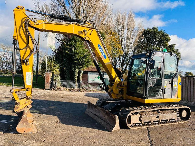 CATERPILLAR 308E2CR EXCAVATOR *YEAR 2014* C/W QUICK HITCH *VIDEO*