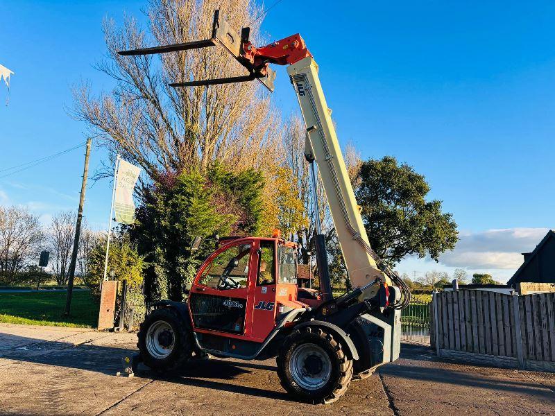 JLG 4013 4WD TELEHANDLER *YEAR 2008, 6264 HOURS* C/W LONG PALLET TINES *VIDEO*