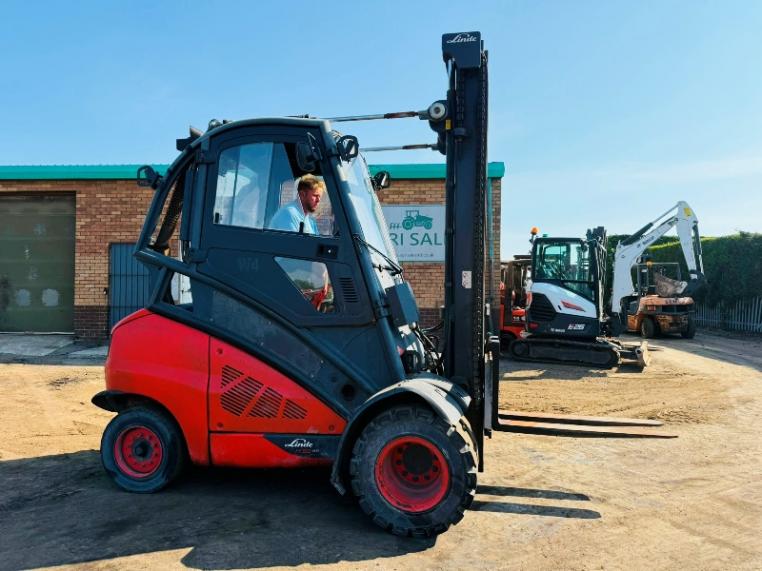 LINDE H50D-02 FORKLIFT*C/W PALLET TINES*YEAR 2017*VIDEO*