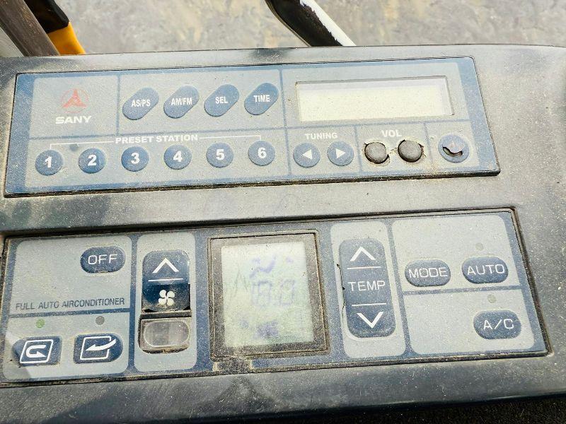 SANY SY215C TRACKED EXCAVATOR*C/W SAFETY GUARDS*VIDEO*