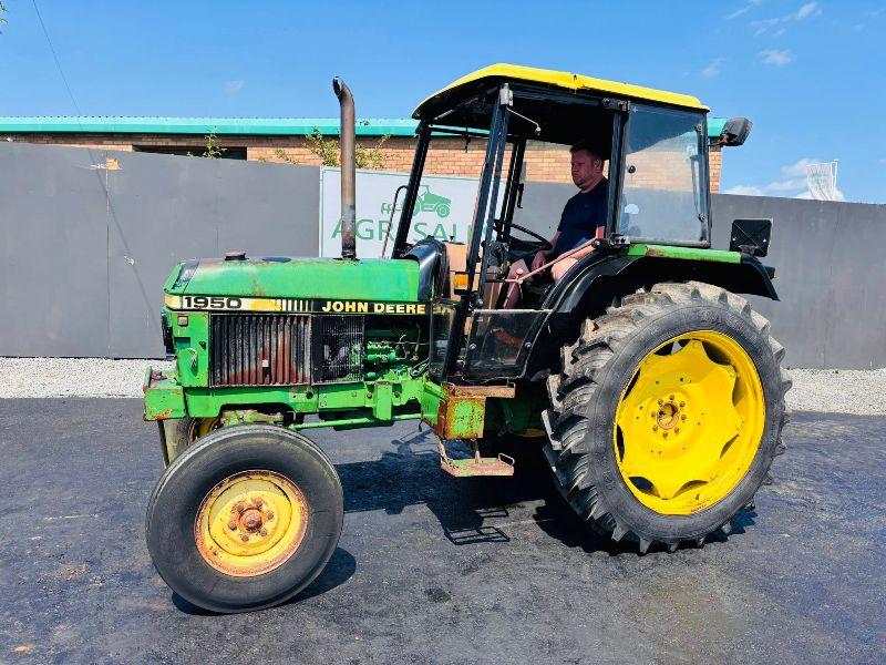 JOHN DEERE 1950 2WD TRACTOR*C/W REAR LINKAGE*VIDEO*