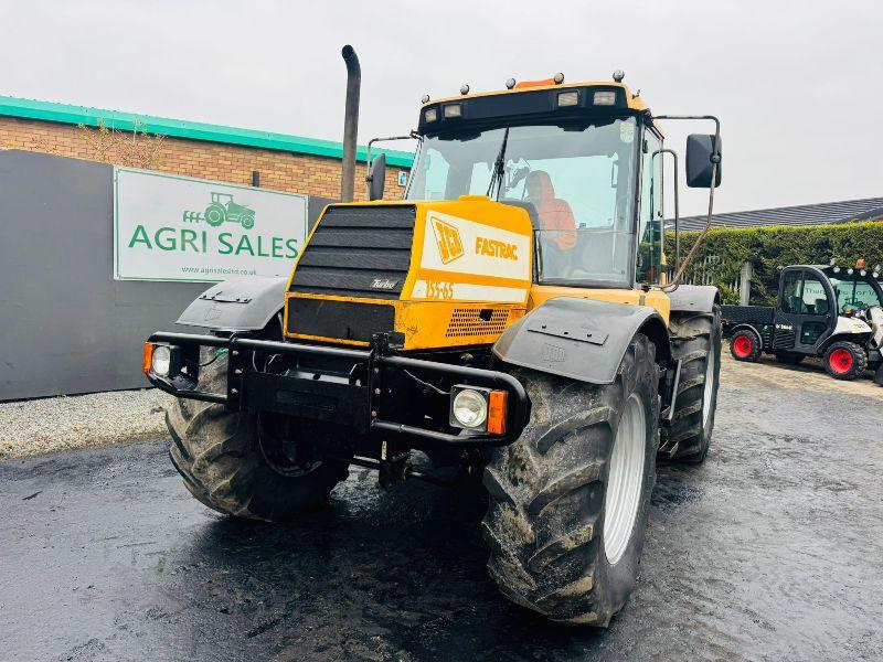 JCB 155-65 FASTRAK TRACTOR*C/W REAR LINKAGE AND PTO*VIDEO*