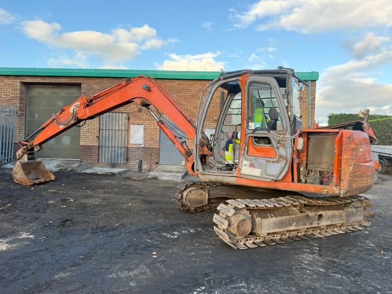 HITACHI ZX80SBLC EXCAVATOR*C/W BUCKET*VIDEO*