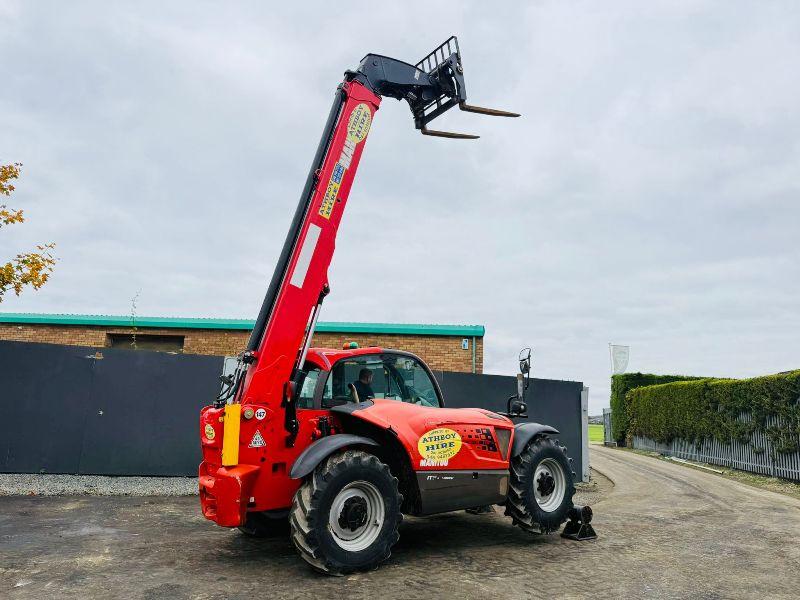 MANITOU MT 1335 TURBO TELEHANDLER*C/W PALLET TINES*YEAR 2018*VIDEO*