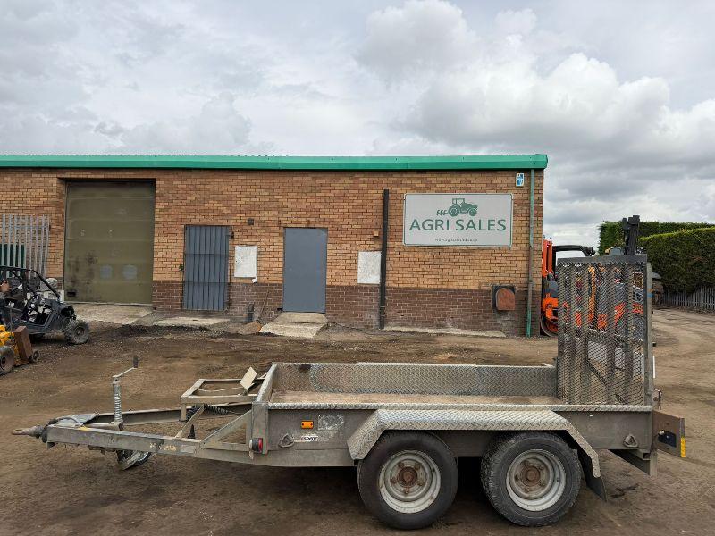 INDESPENSION TWIN AXLE PLANT TRAILER*CHOICE OF 2*VIDEO*