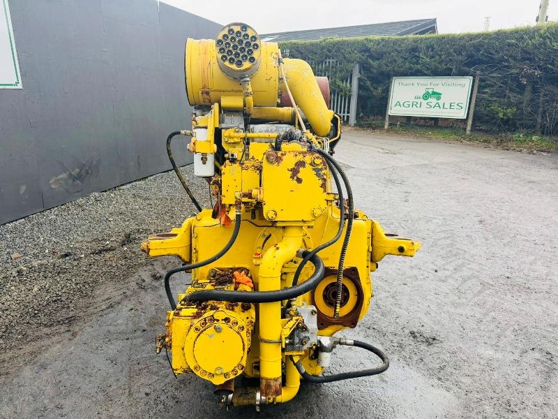 KOMATSU PC650 EXCAVATOR ENGINE*IN WORKING ORDER*VIDEO*