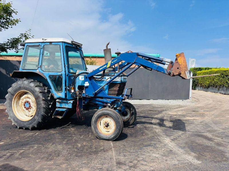 FORD 6700 DUEL POWER TRACTOR*C/W BOMFORD B3517 JOYSTICK CONTROL LOADER*VIDEO*