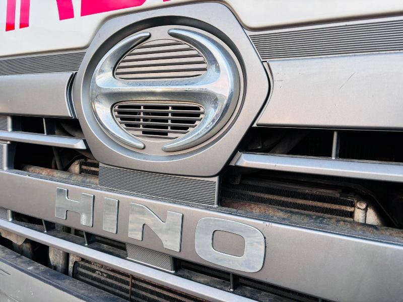 HINO FY1EUP 8X4 DOUBLE DRIVE TIPPER C/W MANUAL GEAR BOX, CRANE & GRAB *VIDEO'S*