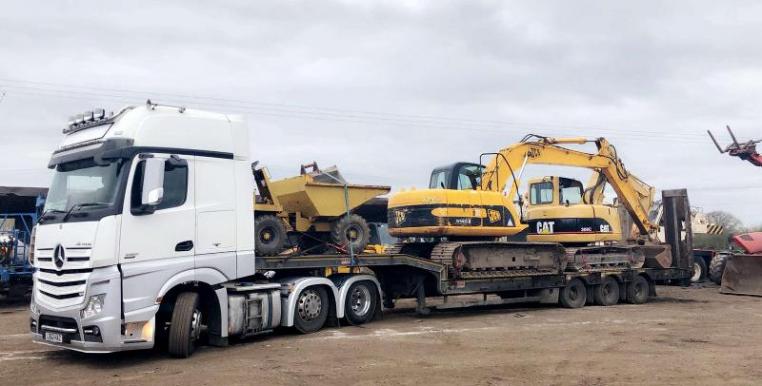 MACHINES LOADED GOING TO CUSTOMERS 2019