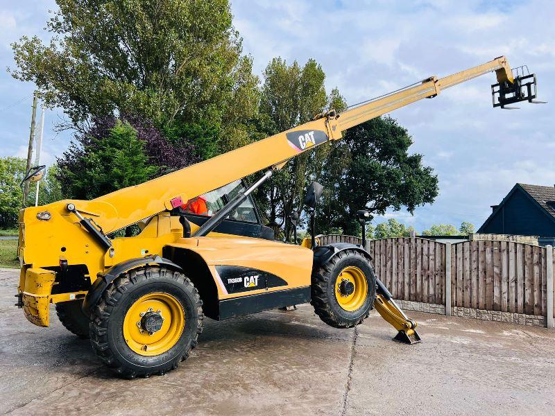 CATERPILLAR TH360B 4WD TRUBO TELEHANDLER *13.5 METER, 4399 HOURS*C/W PALLET TINES*VIDEO*