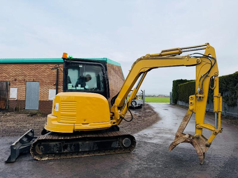 CATERPILLAR 305E EXCAVATOR*C/W GRAPPLE*YEAR 2014*5843 HOURS*VIDEO*