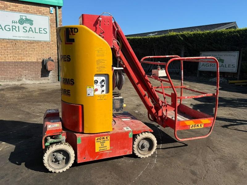 HAULOTTE HM10P MANLIFT*NEEDS CHARGING*VIDEO*