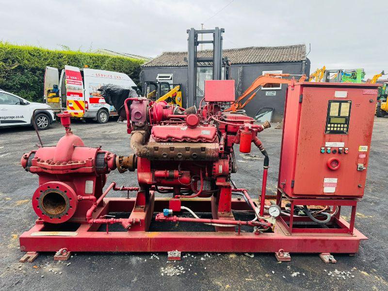 SPP 7 INCH WATER PUMP*C/W CAT ENGINE*VIDEO*