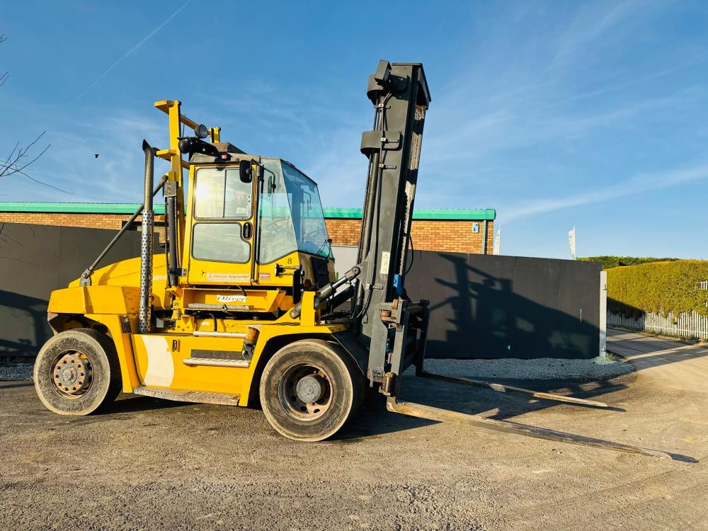 KALMAR DCE 100-6 2 STAGE MAST FORKLIFT *YEAR 2009*VIDEO*