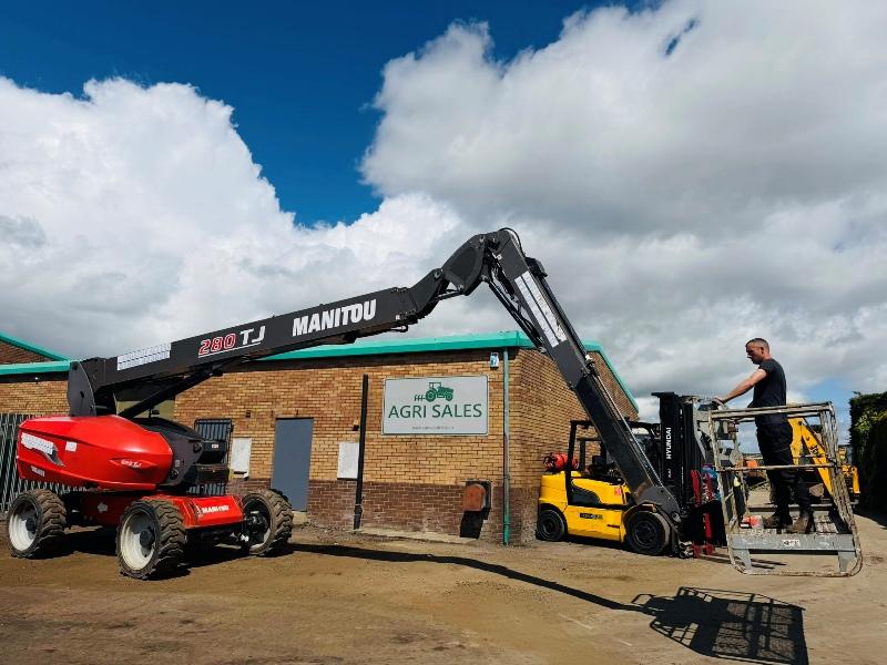 MANITOU 280TJ ARTICULATED BOOM LIFT*YEAR 2016*VIDEO*