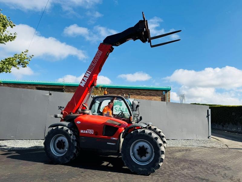 MANITOU MLT 633-120 LS TURBO TELEHANDLER*C/W PALLET TINES*VIDEO*