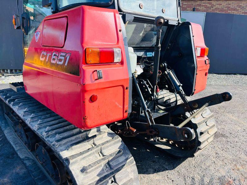 YANMAR CT651 CRAWLER TRACTOR *C/W REAR LINKAGE, PTO AND AC*VIDEO*