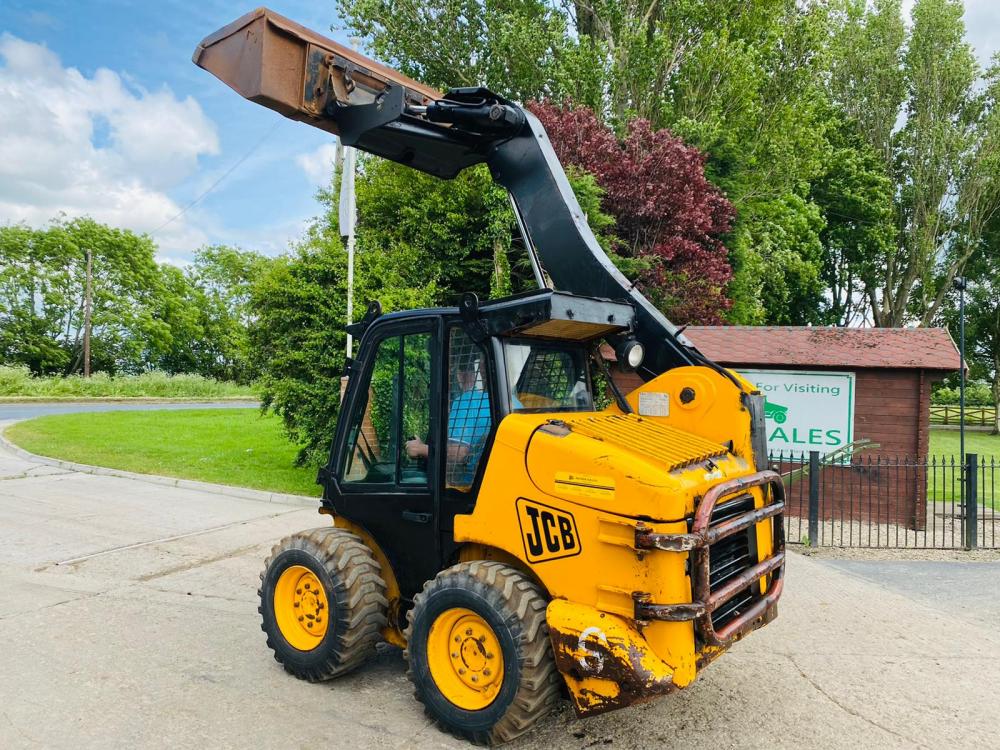 JCB 170 SKIDSTEER *ONLY 2054 HOURS* C/W BUCKET