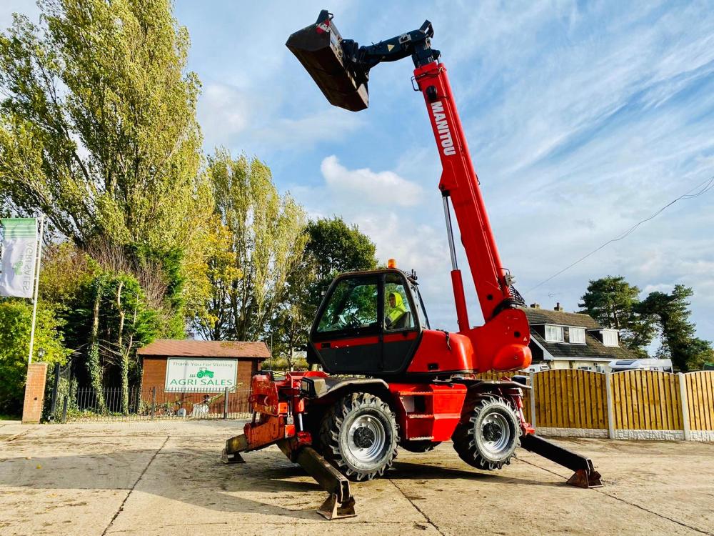 MANITOU MRT1542 ROTO TELEHANDLER * YEAR 2007 * C/W BUCKET