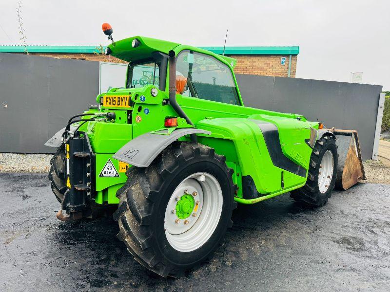 MERLO P32.6+ TELEHANDLER*C/W BUCKET*ENGINE TAP*YEAR 2014*VIDEO*