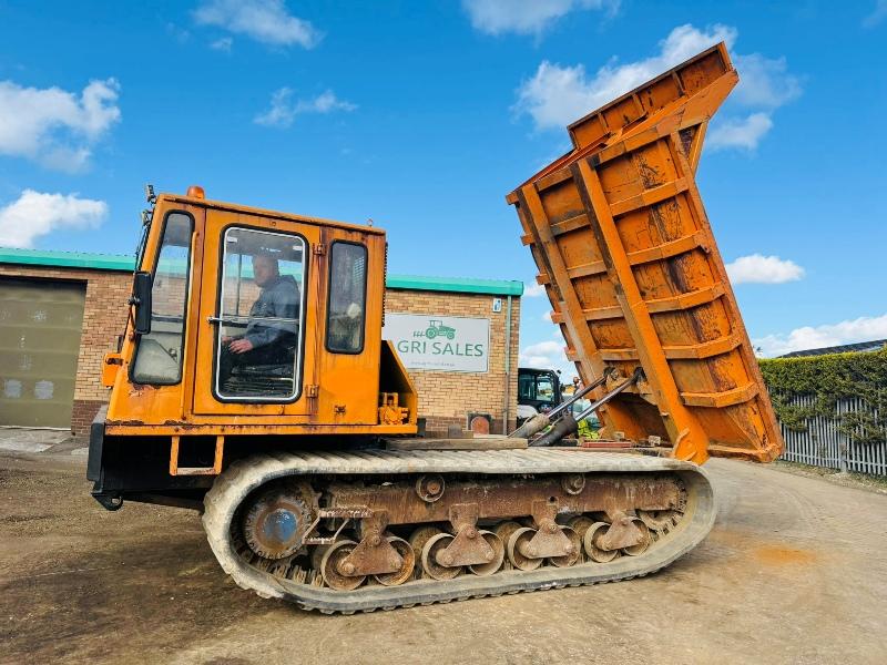 MOROOKA MST 2300 TRACKED DUMPER*C/W HYDRAULIC TIP*VIDEO*