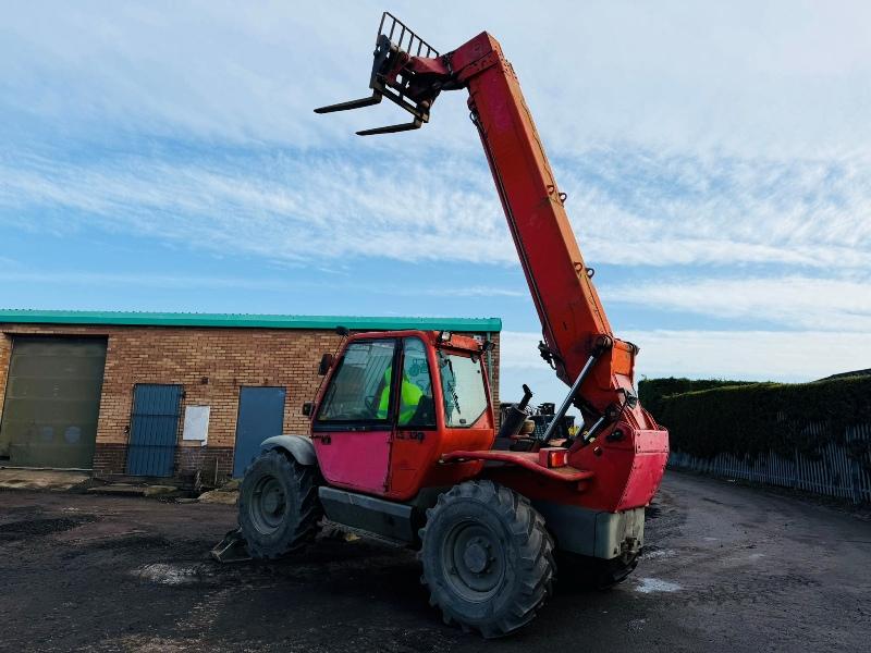 MANITOU MT1235 TELEHANDLER*C/W PALLET TINES*VIDEO*