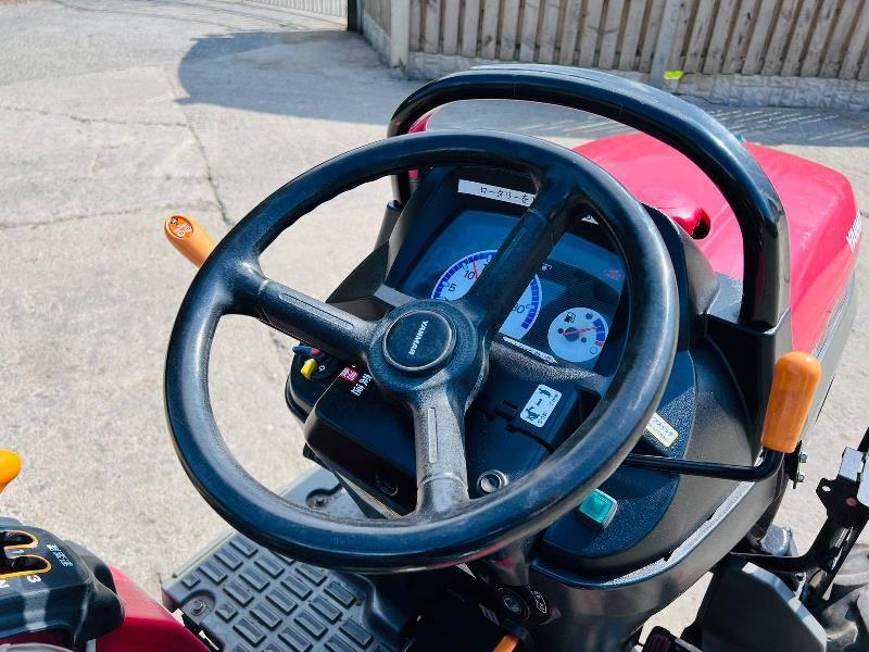 YANMAR GK13 4WD COMPACT TRACTOR *1451 HOURS* C/W ROLE BAR *VIDEO*