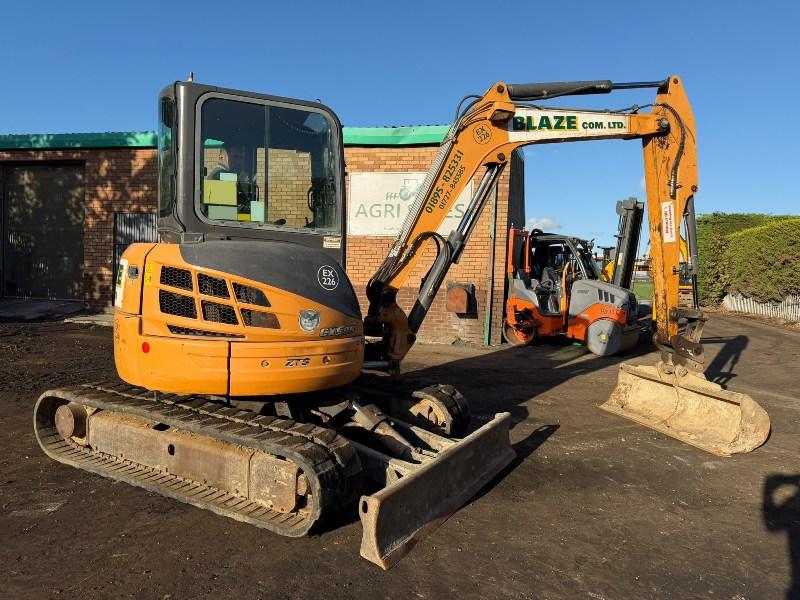 CASE CX50B MINI EXCAVATOR*C/W BUCKET*YEAR 2014*VIDEO*