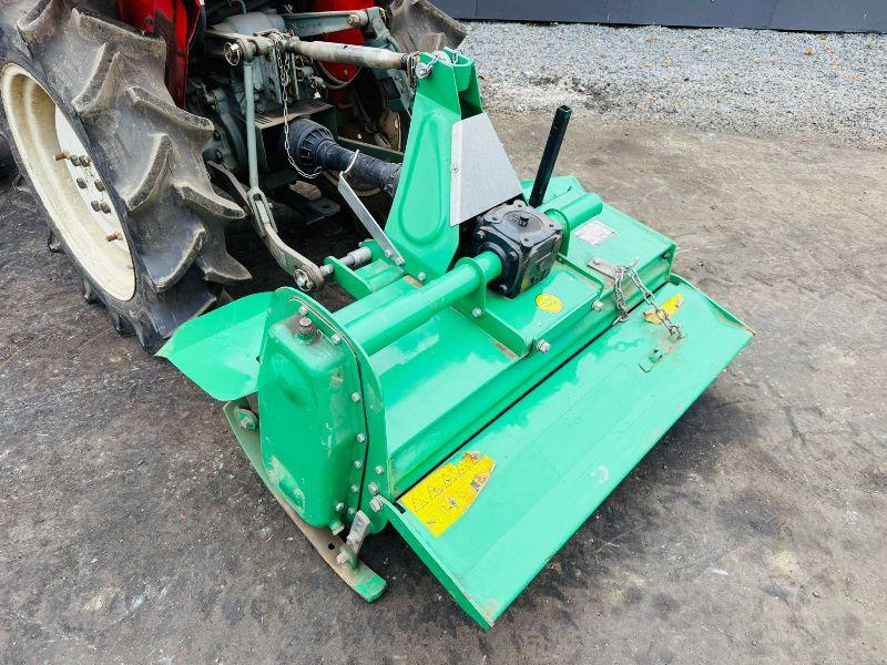 YANMAR YM1702D COMPACT TRACTOR*C/W ROTOVATOR*VIDEO*