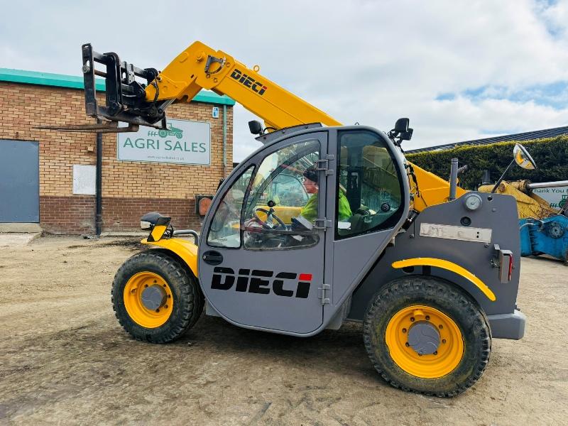 DIECI 190 TELEHANDLER*C/W PALLET TINES*VIDEO*