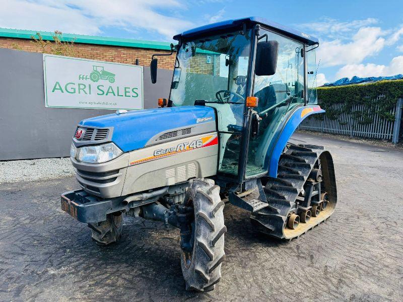 ISEKI AT46 HALF TRACK TRACTOR* 3070 HOURS*VIDEO*