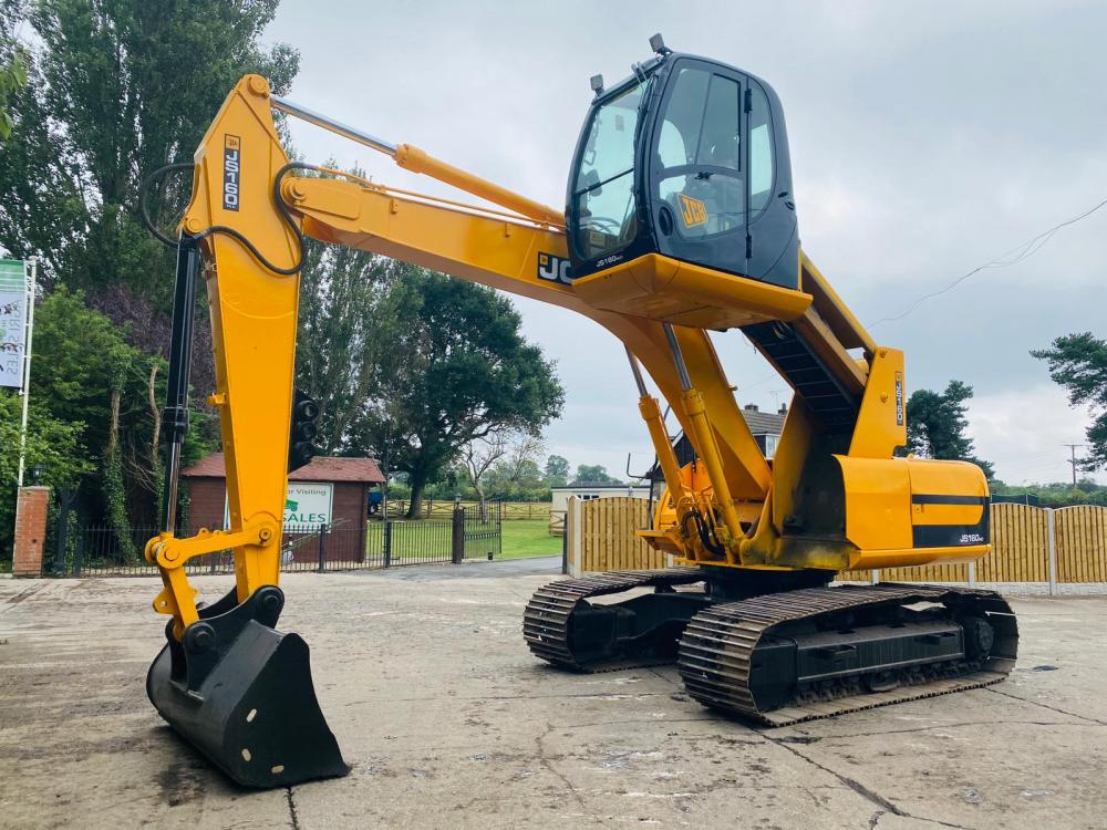JCB JS160LC HIGH RISE CABIN EXCAVATOR
