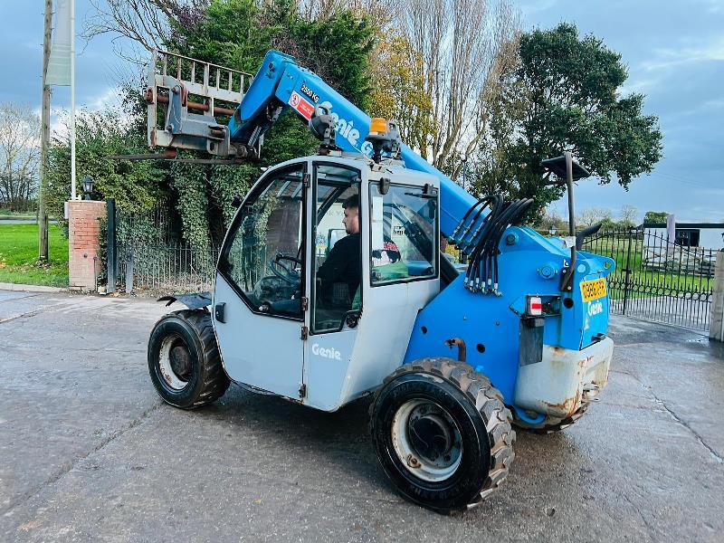 GENIE GTH-2506 4WD TELEHANDLER *ONLY 3169 HOURS* C/W PALLET TINES *VIDEO*
