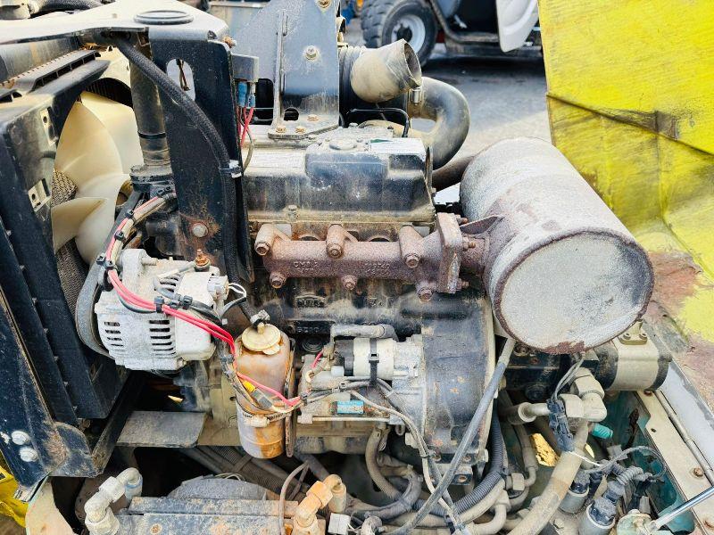 AMMANN AV12-2 DOUBLE DRUM ROLLER*TURNS OVER DIESEL ISSUES*VIDEO*
