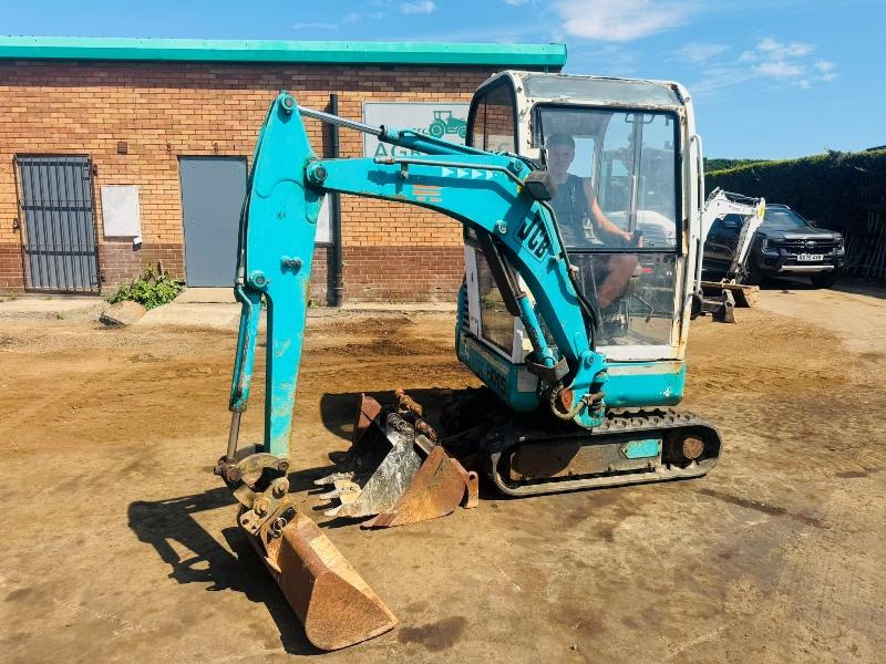 JCB 8015 EXCAVATOR*C/W SELECTION OF BUCKETS*VIDEO*
