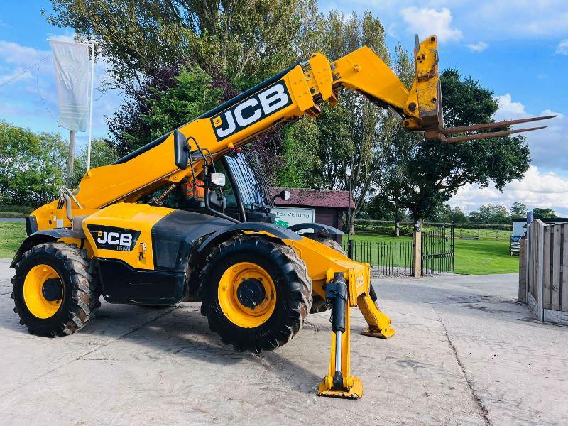 JCB 535-125HI VIZ 4WD TELEHANDLER *YEAR 2014,12.5 METER* C/W PALLET TINES *VIDEO*