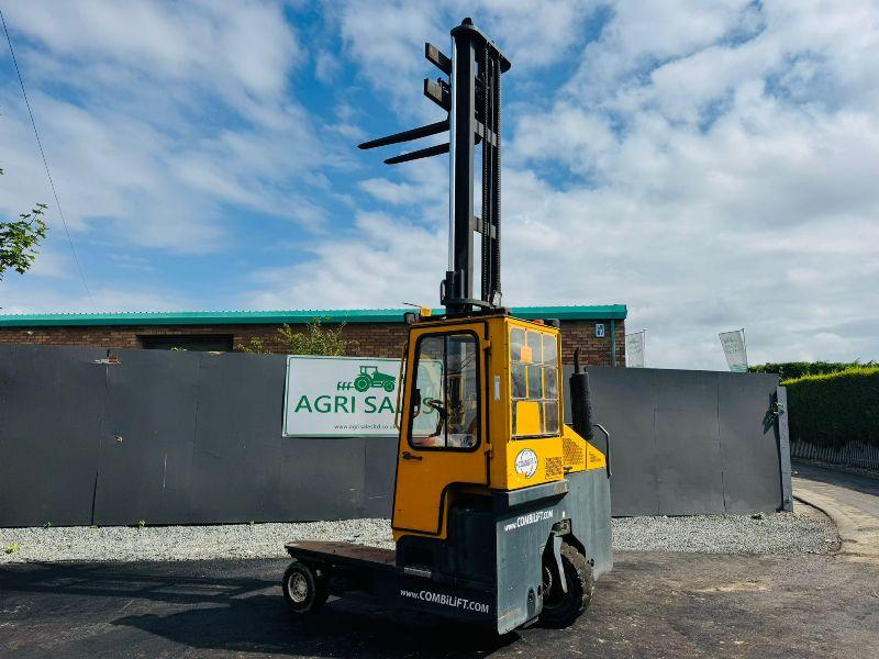 COMBILIFT 4000 DIESEL TRUCK MOUNTED FORKLIFT*C/W FORK POSITIONER*VIDEO*