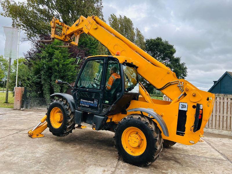 JCB 535-125 4WD TELEHANDLER * 12 METER REACH, 3723 HOURS * C/W PALLET TINES *VIDEO*