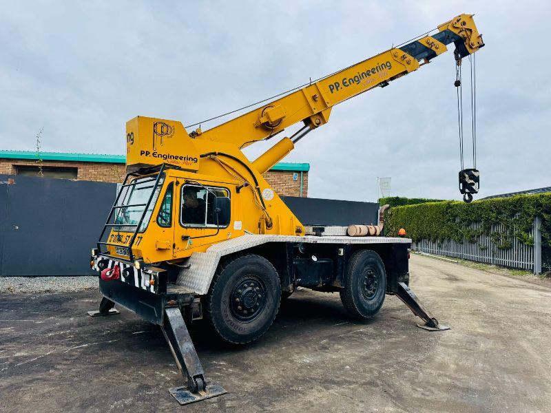 GROVE AP41.5 MOBILE CRANE*C/W HYDRAULIC SUPPORT LEGS*VIDEO*