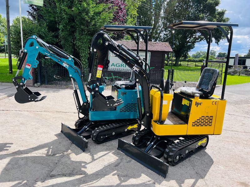 UNUSED JPC PC10 TRACKED EXCAVATOR * YEAR 2023, CHOICE OF 2*VIDEO*