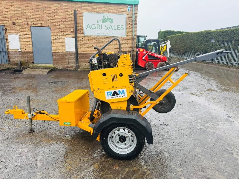BENFORD MBR71HE PEDESTRIAN ROLLER*C/W TRAILER*VIDEO*