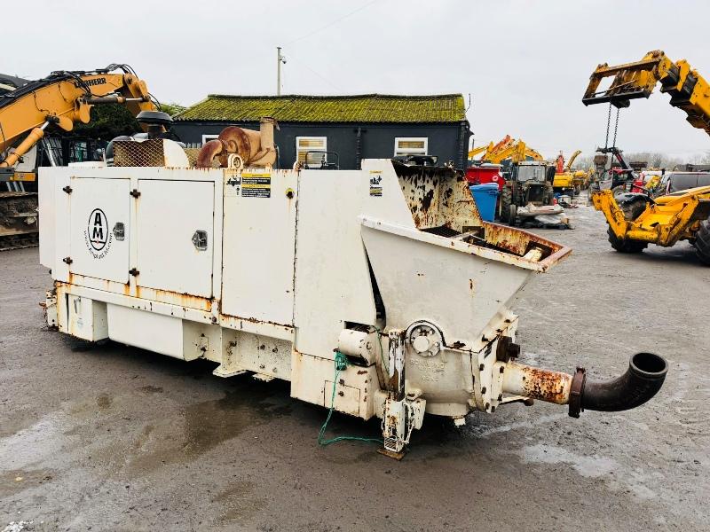SCHWING CONCRETE PUMP*C/W DEUTZ ENGINE*VIDEO*