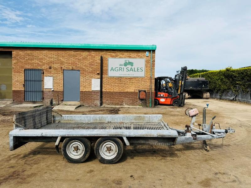 DOUBLE AXLE TILTING BED TRAILER*VIDEO*