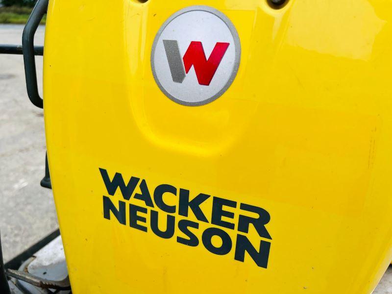 WACKER NEUSON 803 EXCAVATOR *YEAR 2017 , 2838 HOURS* C/W ROLE BAR *VIDEO*