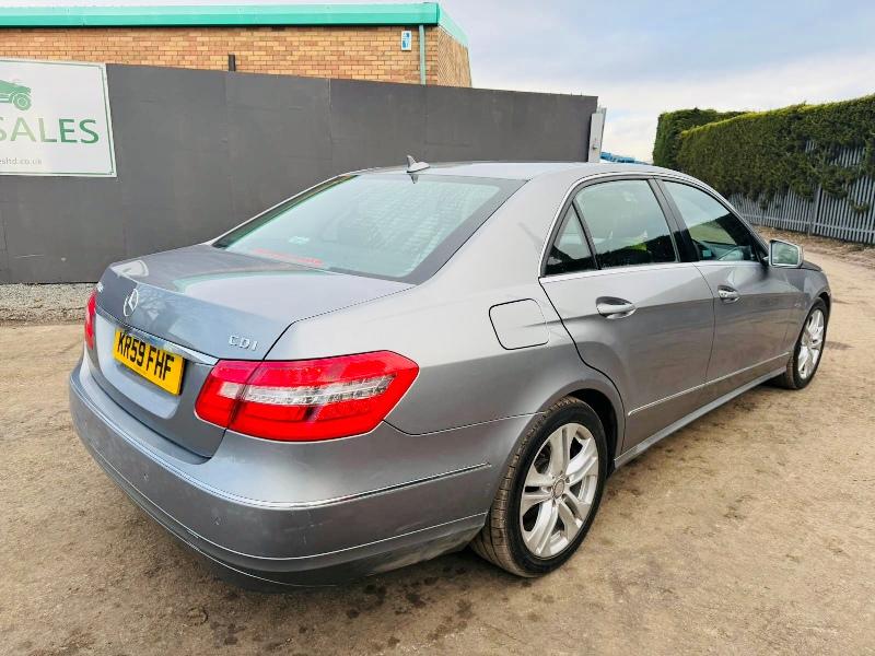 MERCEDES E200 BLUEF-CY A-GARDE CDI CAR*YEAR 2010*VIDEO*
