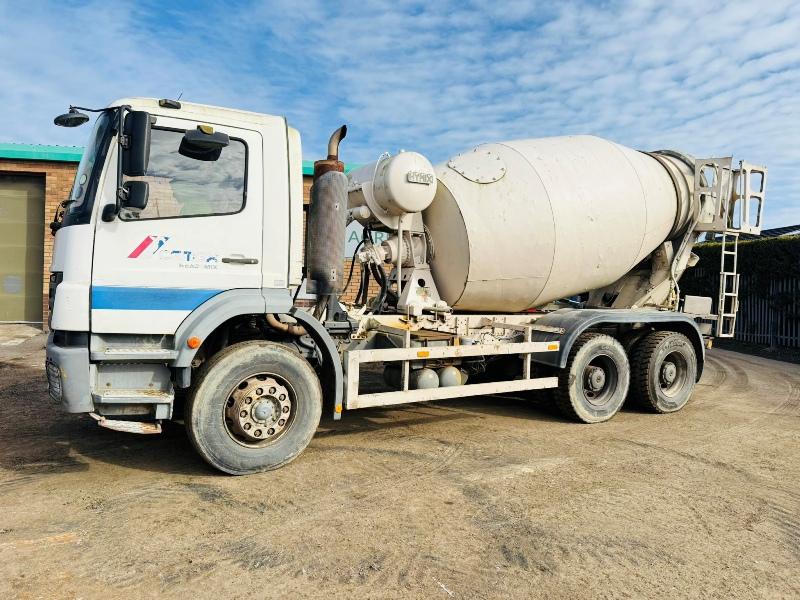 MERCEDES 2633B 6X2 CONCRETE LORRY*VIDEO*