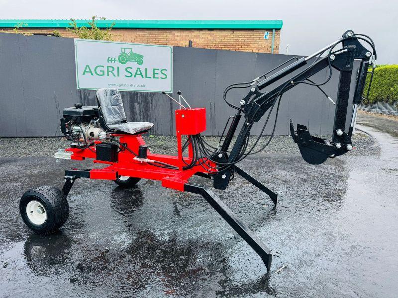 *NEW*UNUSED*CAPTOK CK900 TOWABLE SPIDER EXCAVATOR*VIDEO*