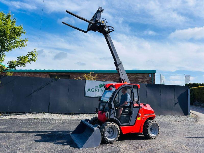 *NEW UNUSED* EVERUN ERT1500 TELEHANDLER*C/W BUCKET AND TINES*VIDEO*