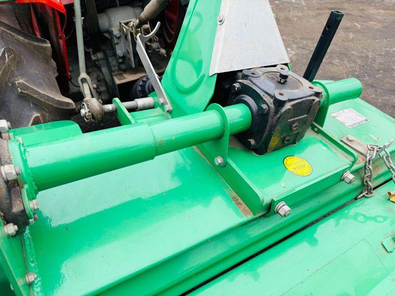 YANMAR YM1702D COMPACT TRACTOR*C/W ROTOVATOR*VIDEO*