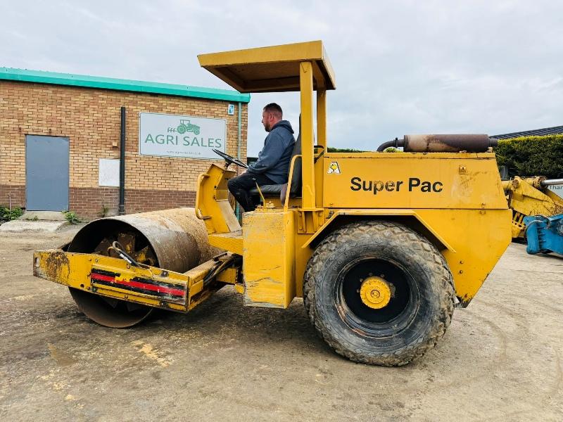 SUPER PAC 600 WHEELED ROLLER*C/W DEUTZ ENGINE*VIDEO*